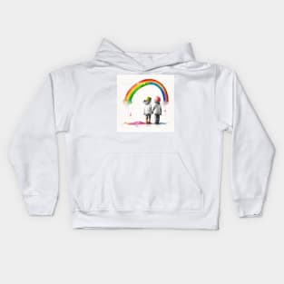 [AI Art] Best learned young: love is love Kids Hoodie